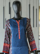 Royal Fashion Printed Lawn Stitched Kurti - RF24PL D-02